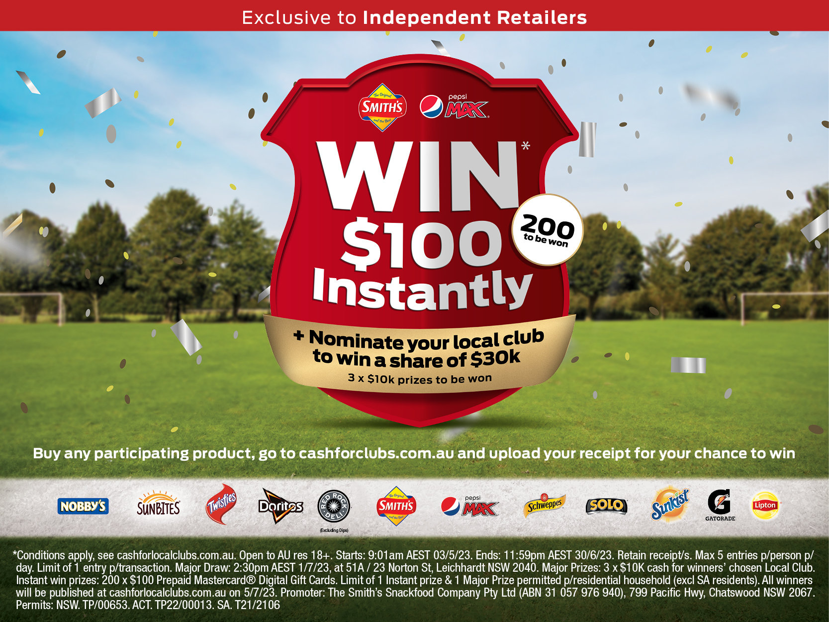 WIN $10K for your local club!