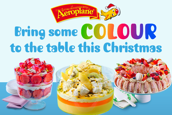 Bring colour to the table this Christmas!