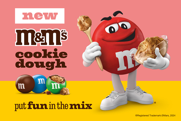 New M&M’s Cookie Dough – put fun in the mix