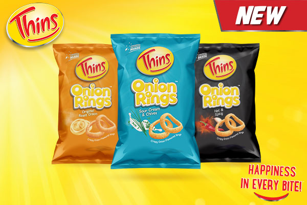 Thins Onion Rings – twist on a classic favourite!