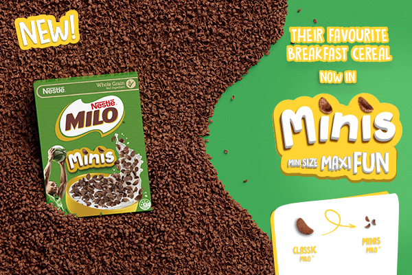 New Milo Minis – mini size, maxi fun!
