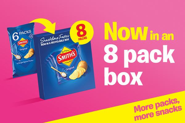 More packs, more snacks