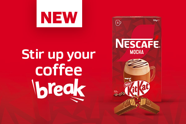 Stir up your coffee break with NEW NESCAFÉ Mocha Inspired by KITKAT!