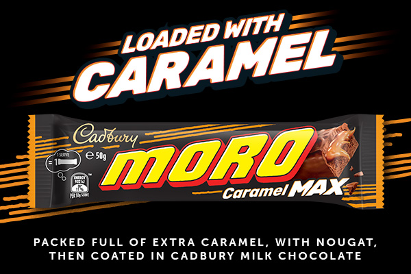 New: Cadbury Moro Caramel Max!