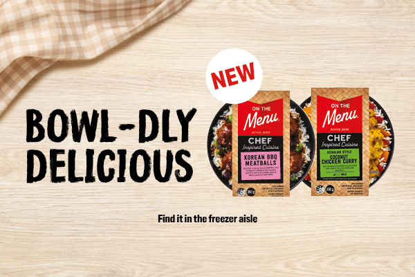 New: On The Menu Bowls