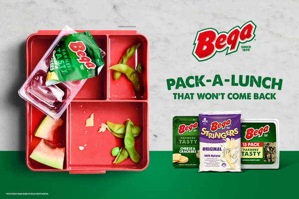 Bega: Pack A Lunch – That Won’t Come Back